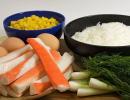 Салат с крабовыми палочками — вкусные рецепты
